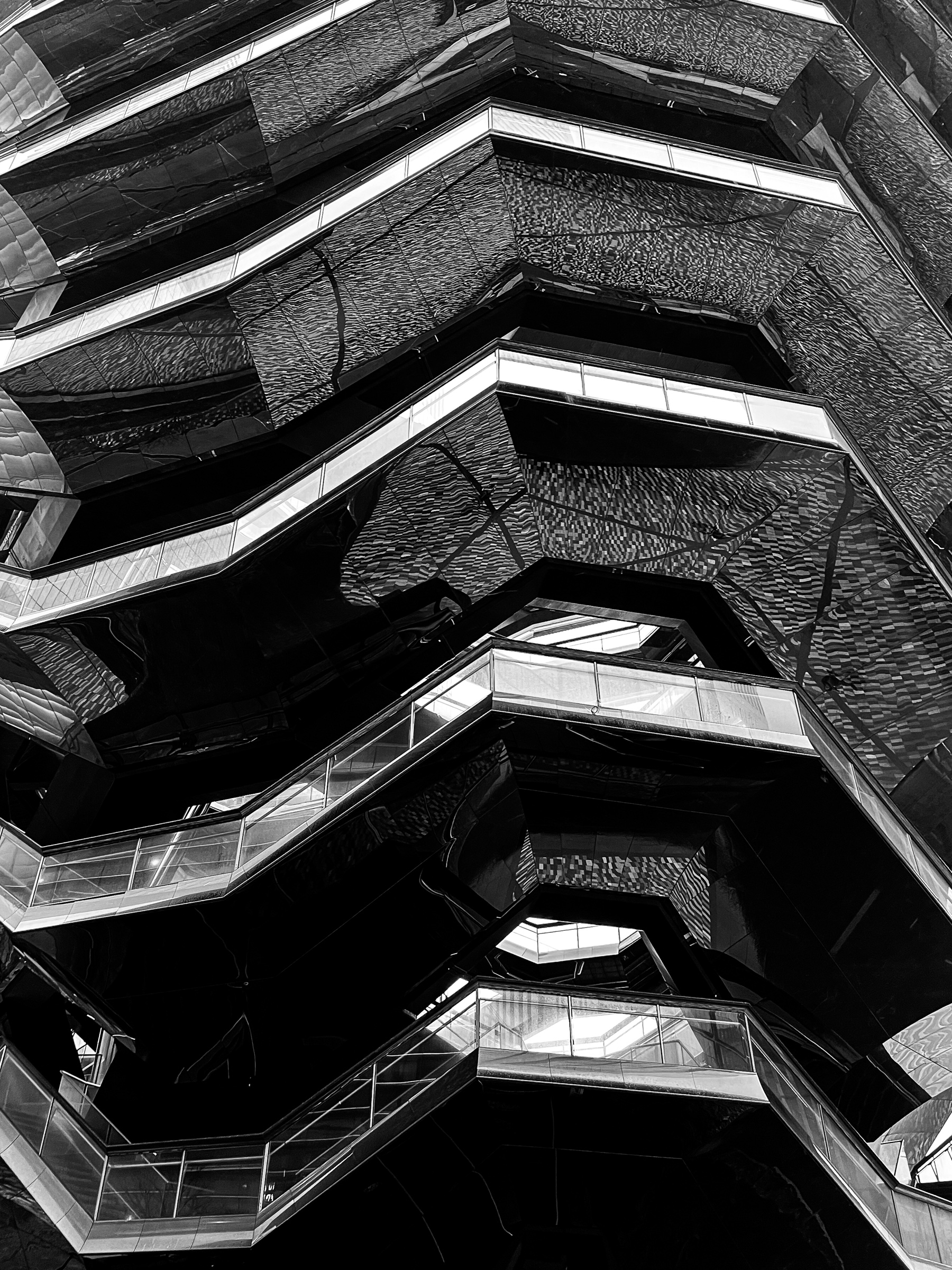 Architectural detail from Hudson Yards