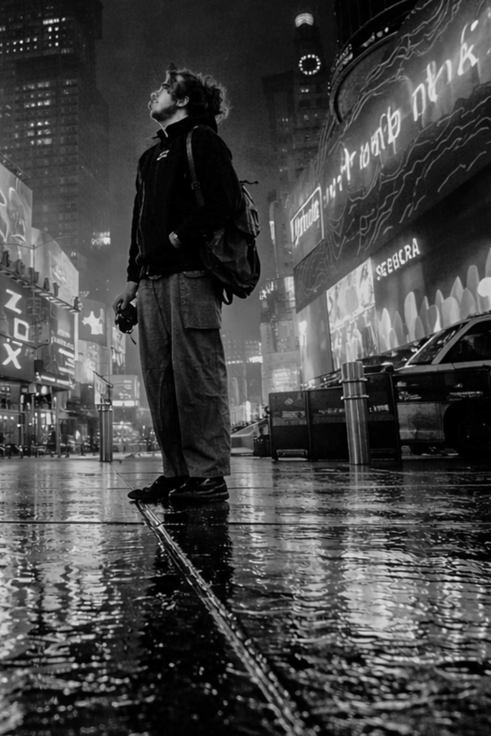 Gavin in Times Square