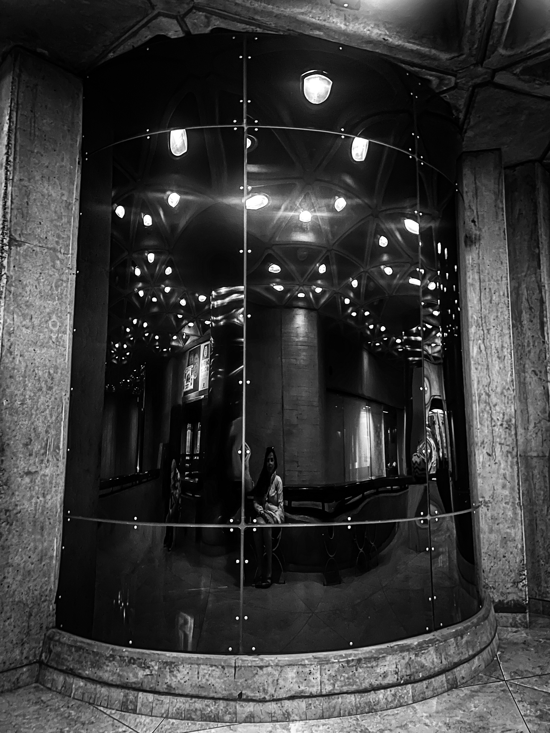 Reflection in glass