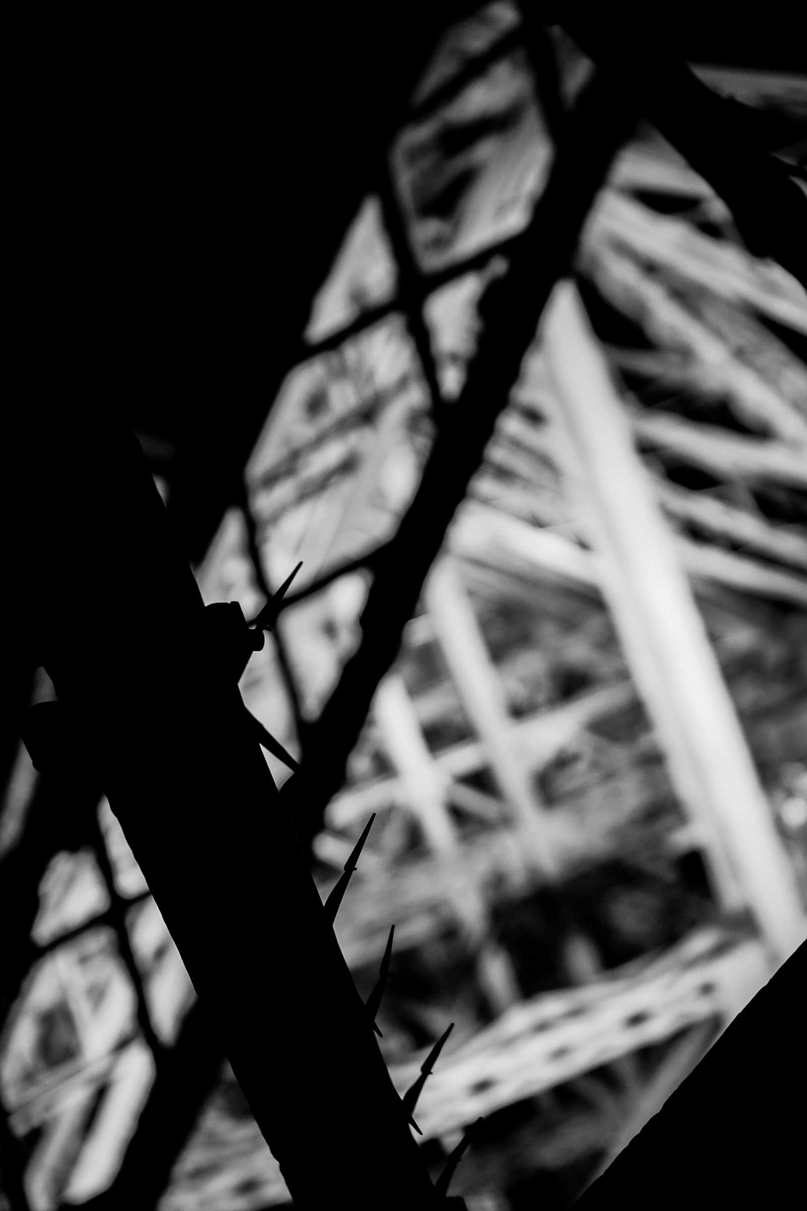 Detail of Eiffel tower