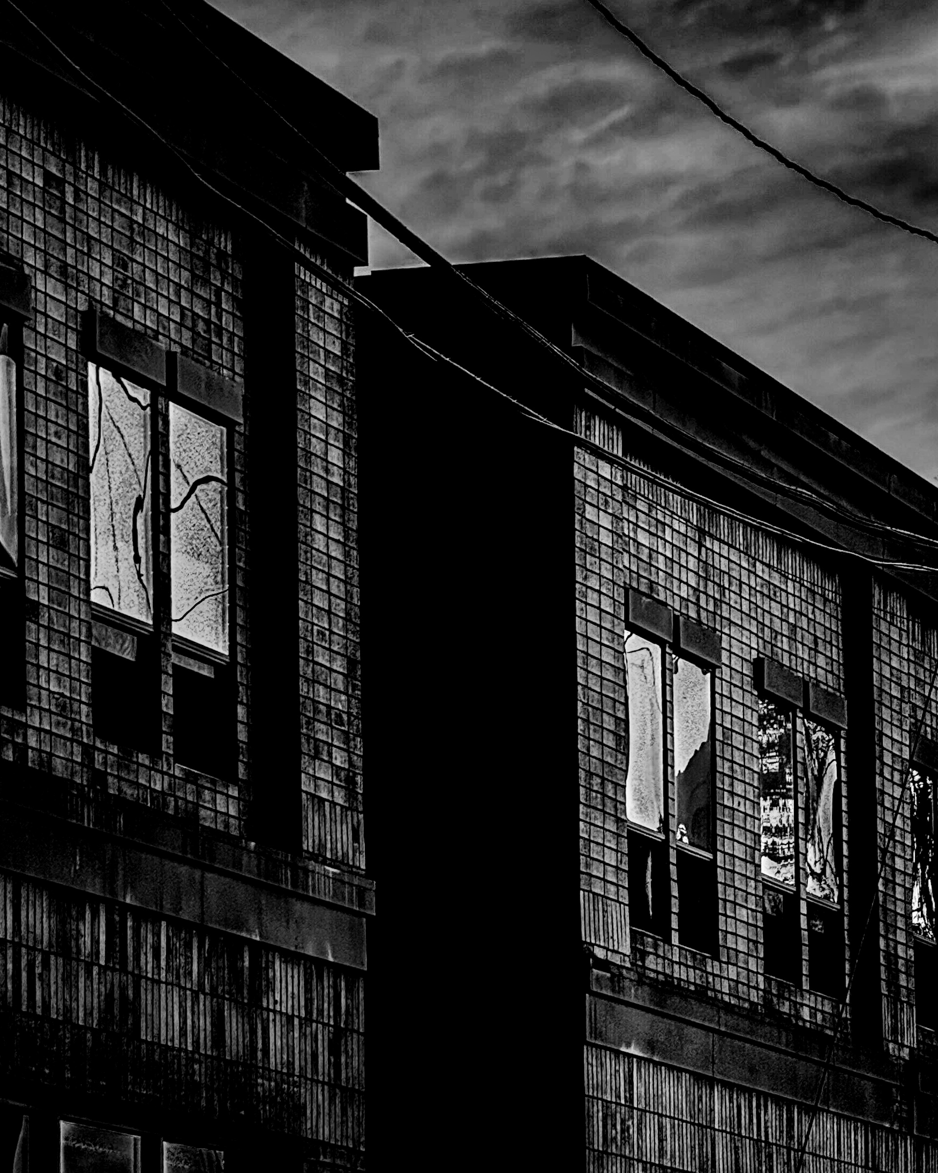 El Centro commercial buildings along the street — South Pasadena, California